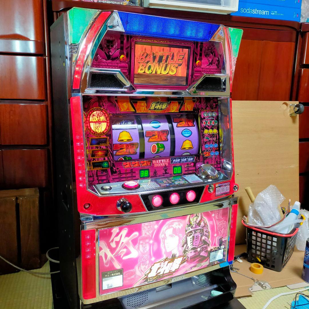 キャパシタ交換済！ 初代 4号機 北斗の拳 コイン不要機 訳あり