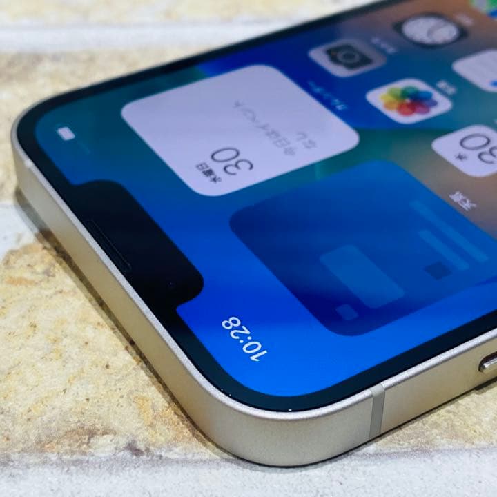 美品 SIMフリー iPhone13 128GB スターライト バッテリー良好 iPhone
