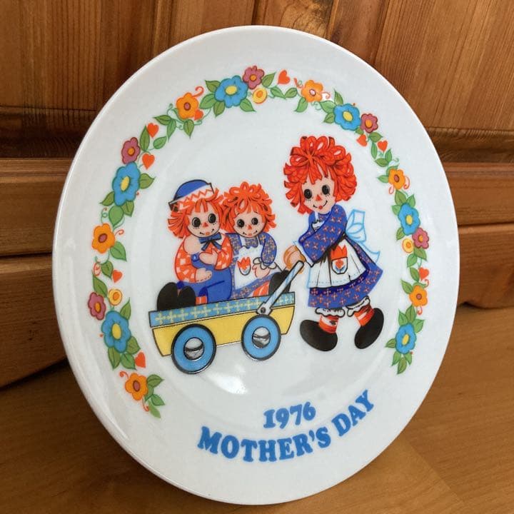 希少超激レア限定品ラガディめちゃくちゃ可愛いアンマザーズデイプレート