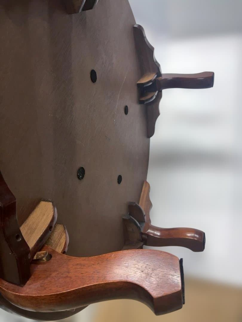 大型 ちゃぶ台 アンティーク 丸形 09c68