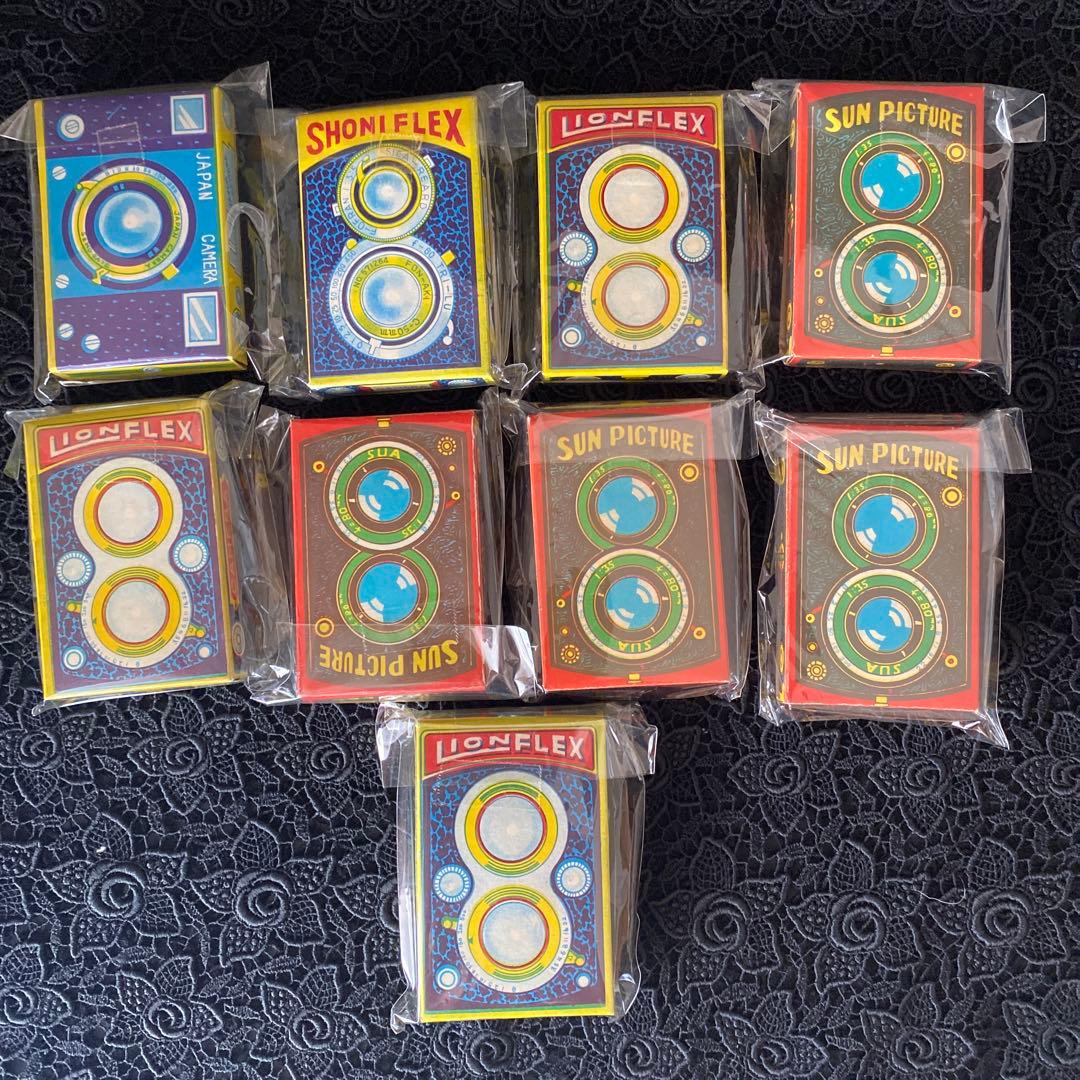 なつかしの駄玩具 日光カメラ 種紙付き 忍者影丸狼少年ケンなど多