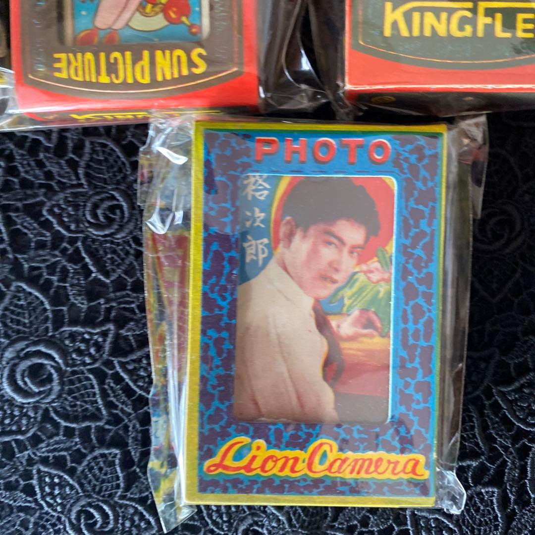なつかしの駄玩具 日光カメラ 種紙付き 忍者影丸狼少年ケンなど多