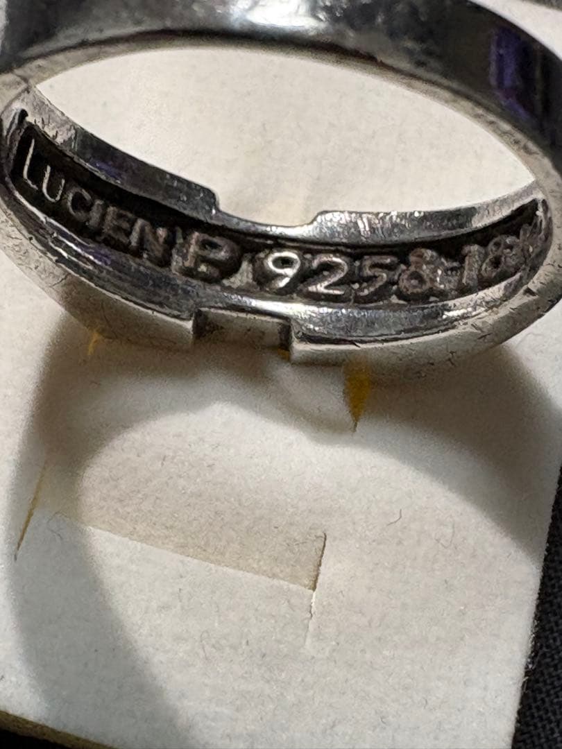 キ*)様 LP.LUCIEN.P ルシアン シルバーリング　20-21号
