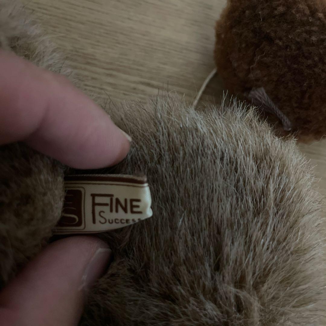 吉徳　ぬいぐるみ　栗　ヴィンテージ