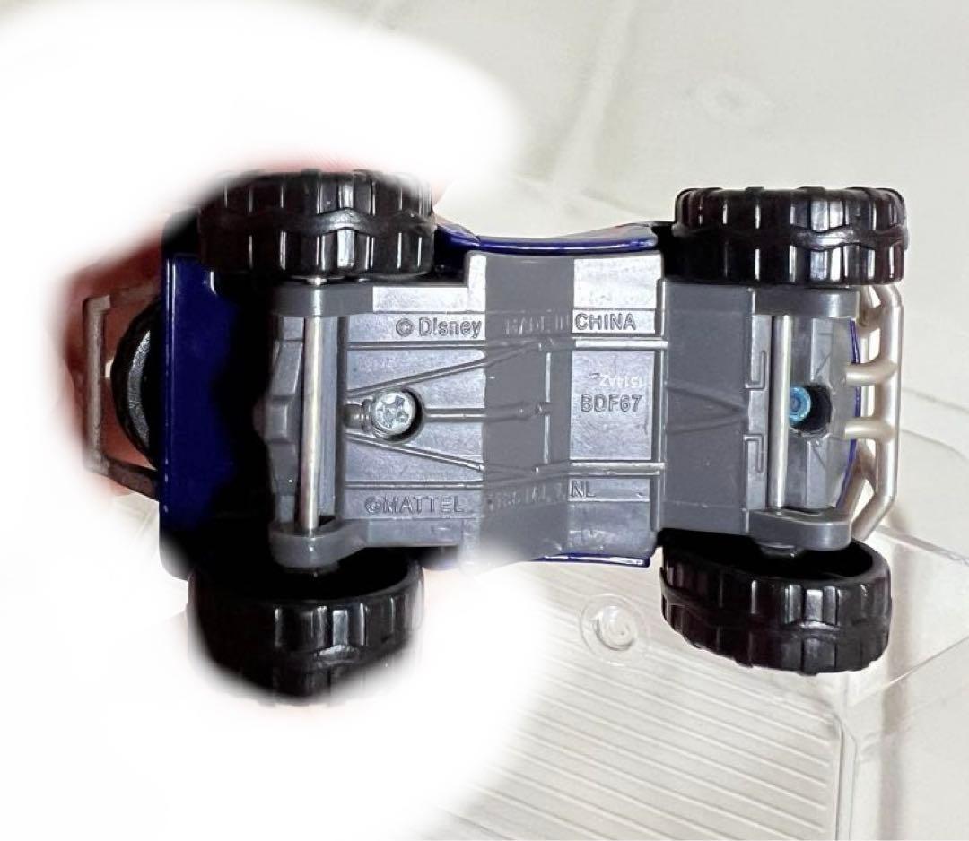 カーズ、ミニカー、（マテル）オフロードタイプ、マックイーン、ブルー・グリット