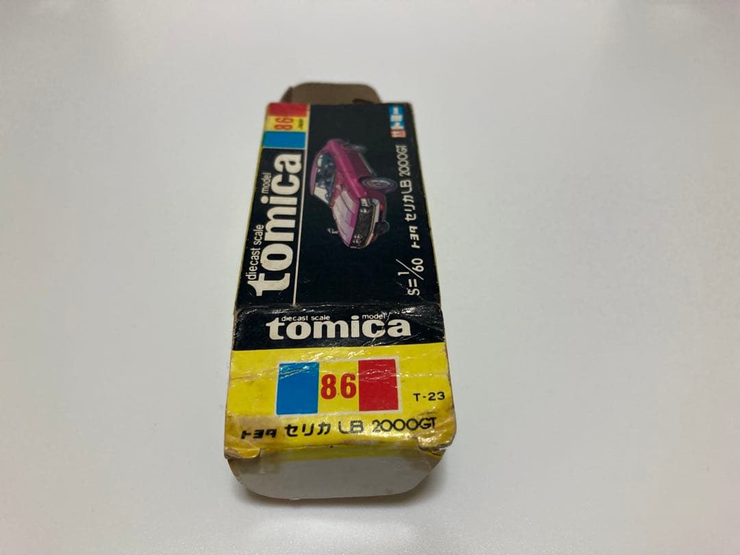 トミカ　黒箱　日本製　セリカ　リフトバック　2000GT 1Eホイール