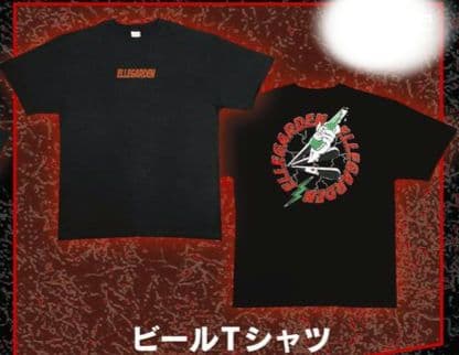 ELLEGARDEN ビールTシャツ Lサイズ 黒
