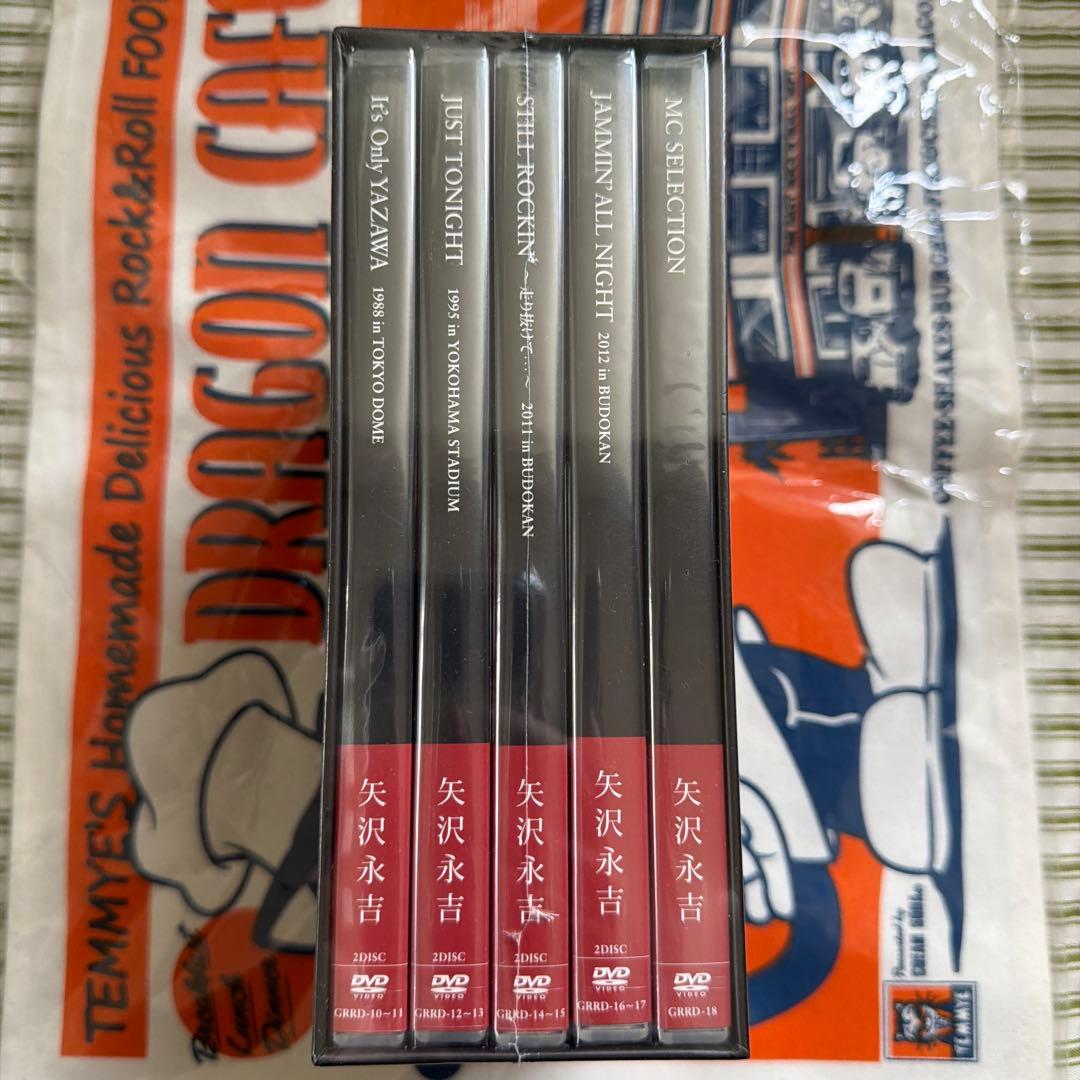 未開封】 矢沢永吉TREASURE BOX DVD 5本組
