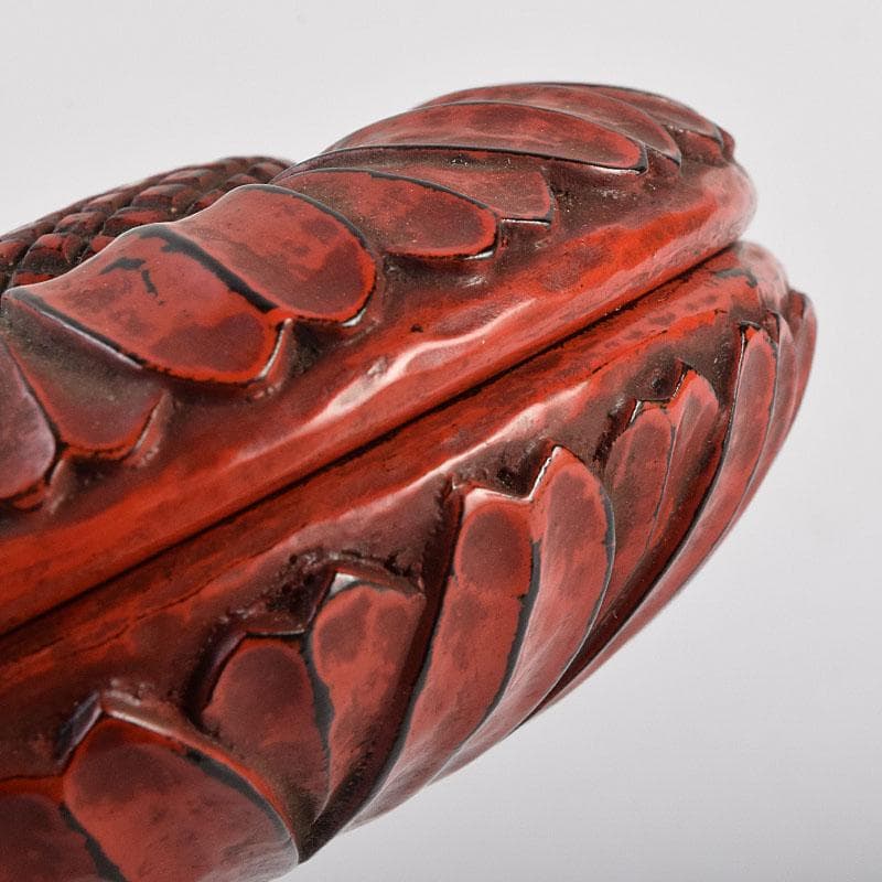 茶道具 鎌倉彫 菊香合 書付箱付 V R9429 - メルカリ