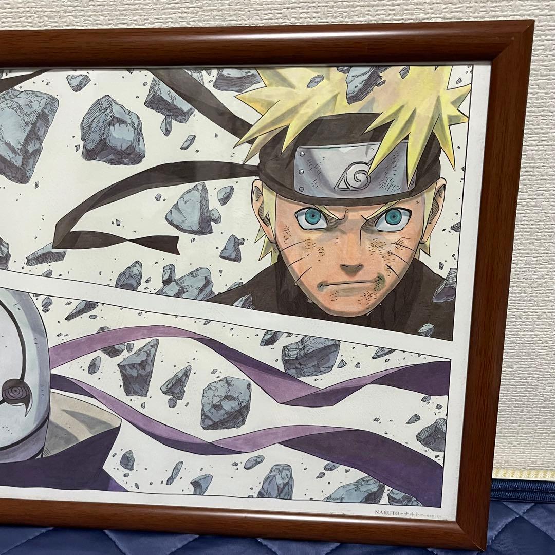 ナルト NARUTO うちはオビト 複製原画/複製原稿
