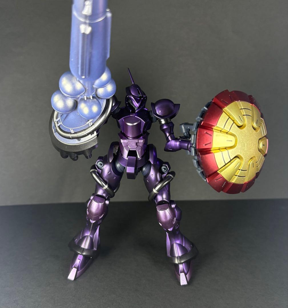 エグザベ専用ギャン×風雲再起　 ミキシング　全塗装完成品