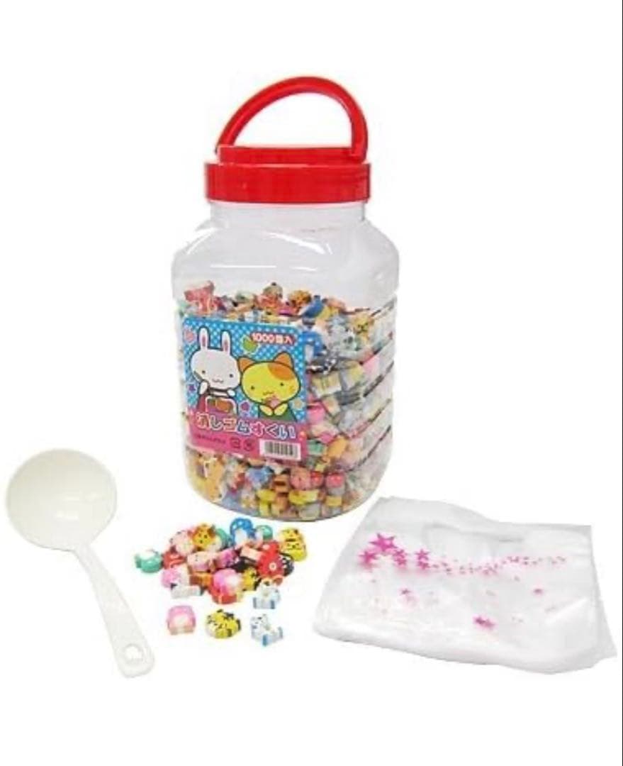 新品】リブレ 消しゴムすくい(100回分) マルチカラー 6個セット