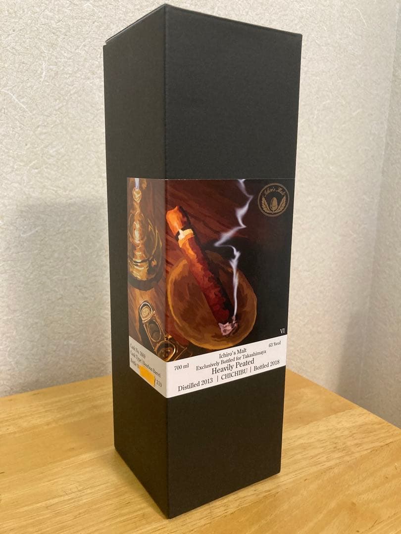 大幅値下げ】イチローズモルト シガーラベル ヘビリーピーテッド2018
