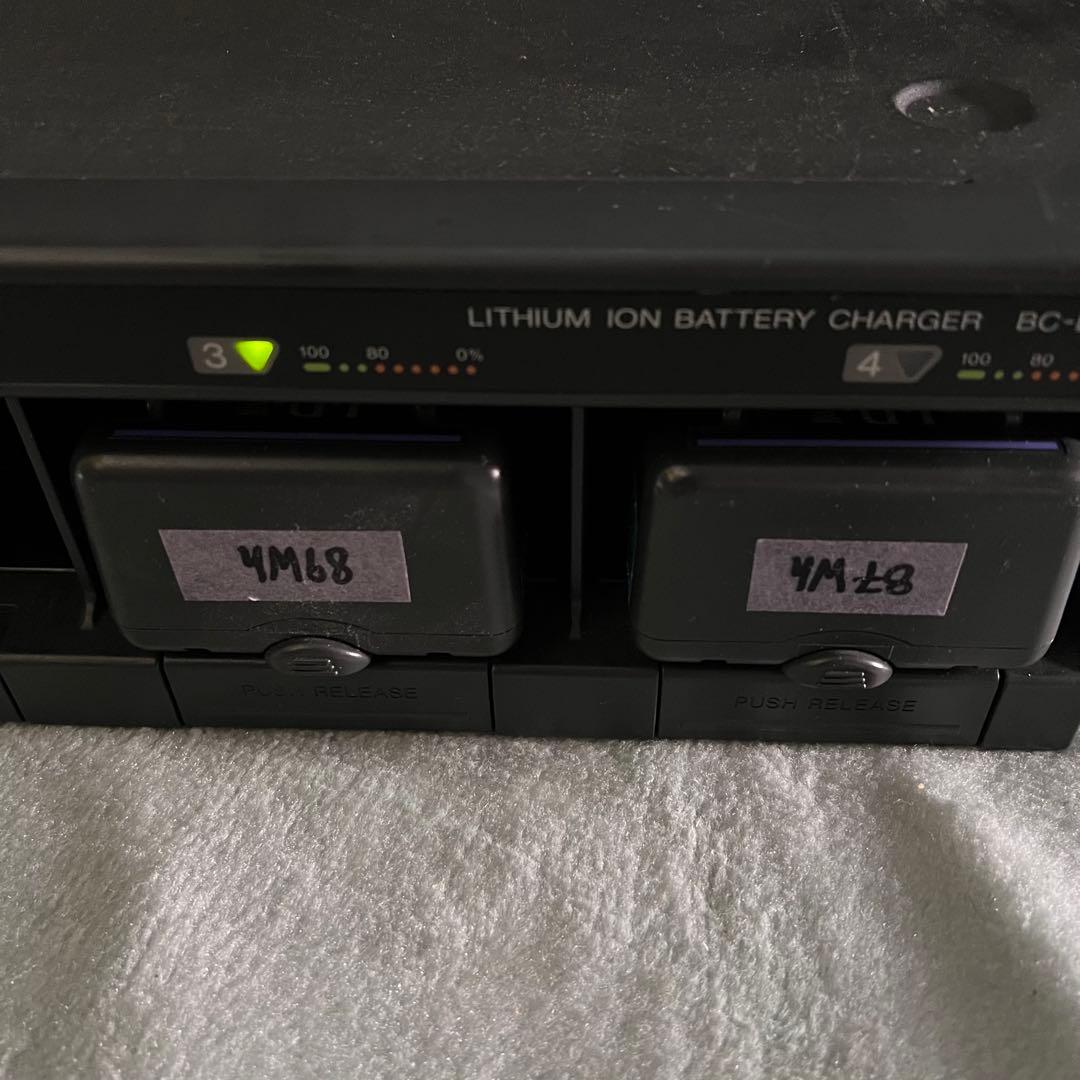 中古品 Sony BC-L500 4本ハイスピード充電器