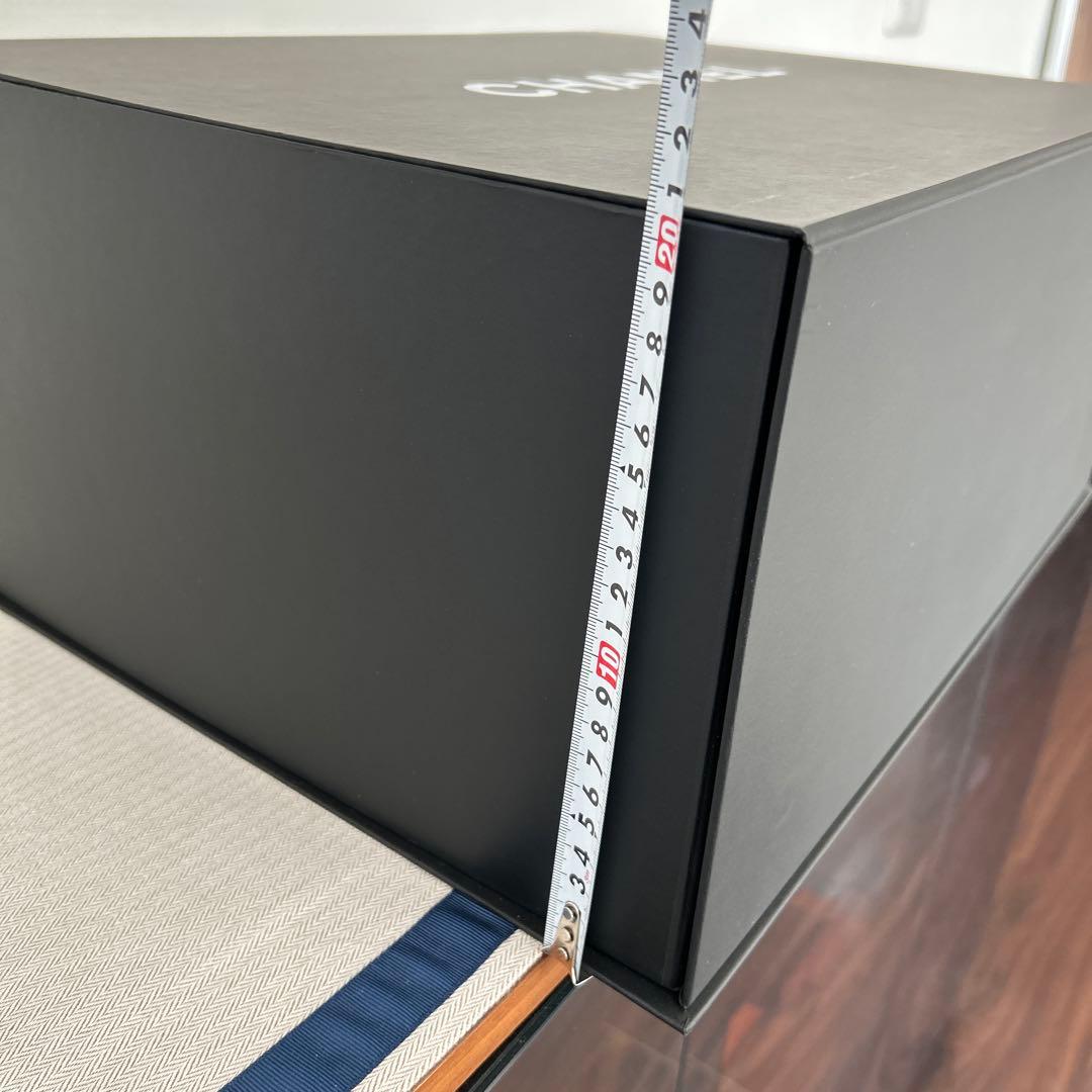 シャネル ギフト箱 マグネット式ボックス ブラック特大 CHANEL薄紙つき