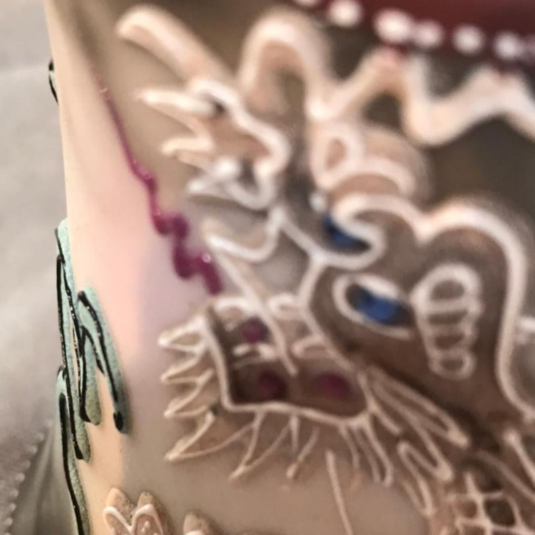 ドラゴン ティーポットセット 輸出用 松風陶器 もりあげ