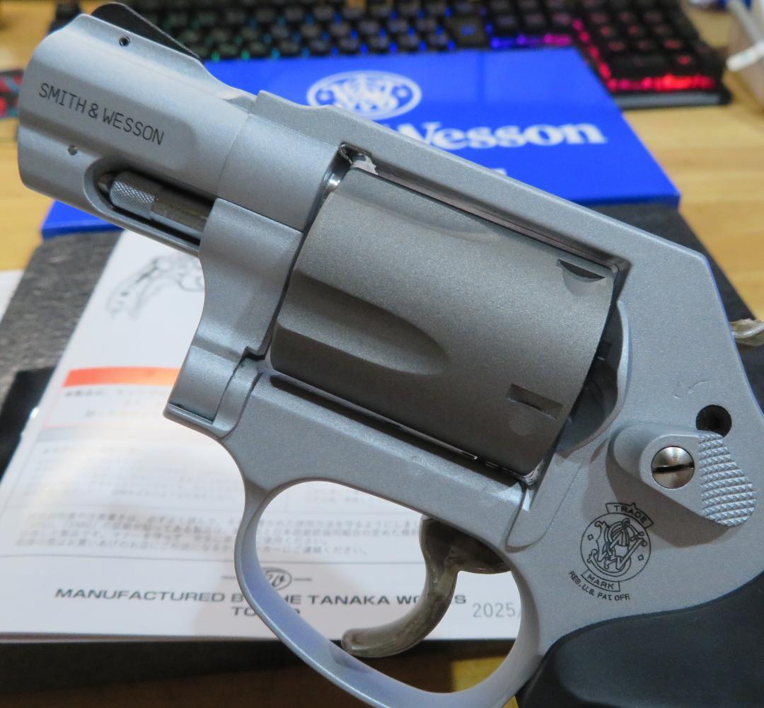 タナカ S&W M360 HW セラコート 未発火 グリップ追加