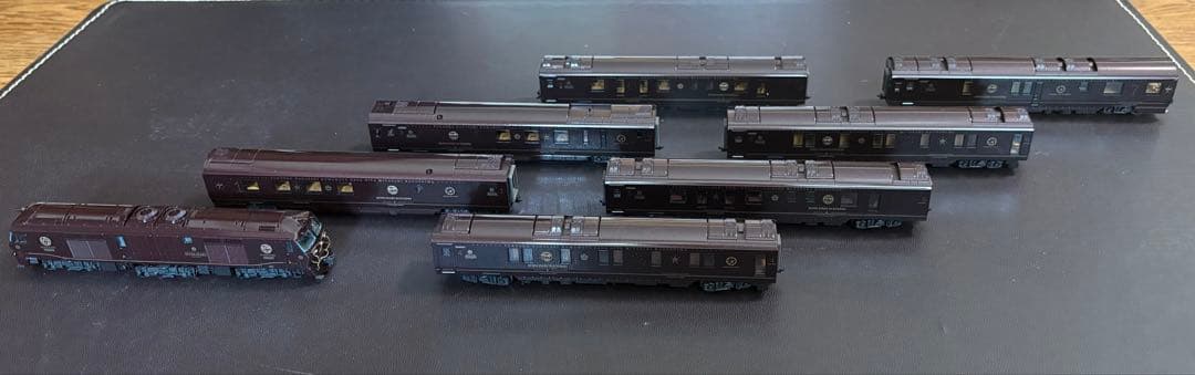 鉄道模型 クルーズトレイン ななつ星in九州