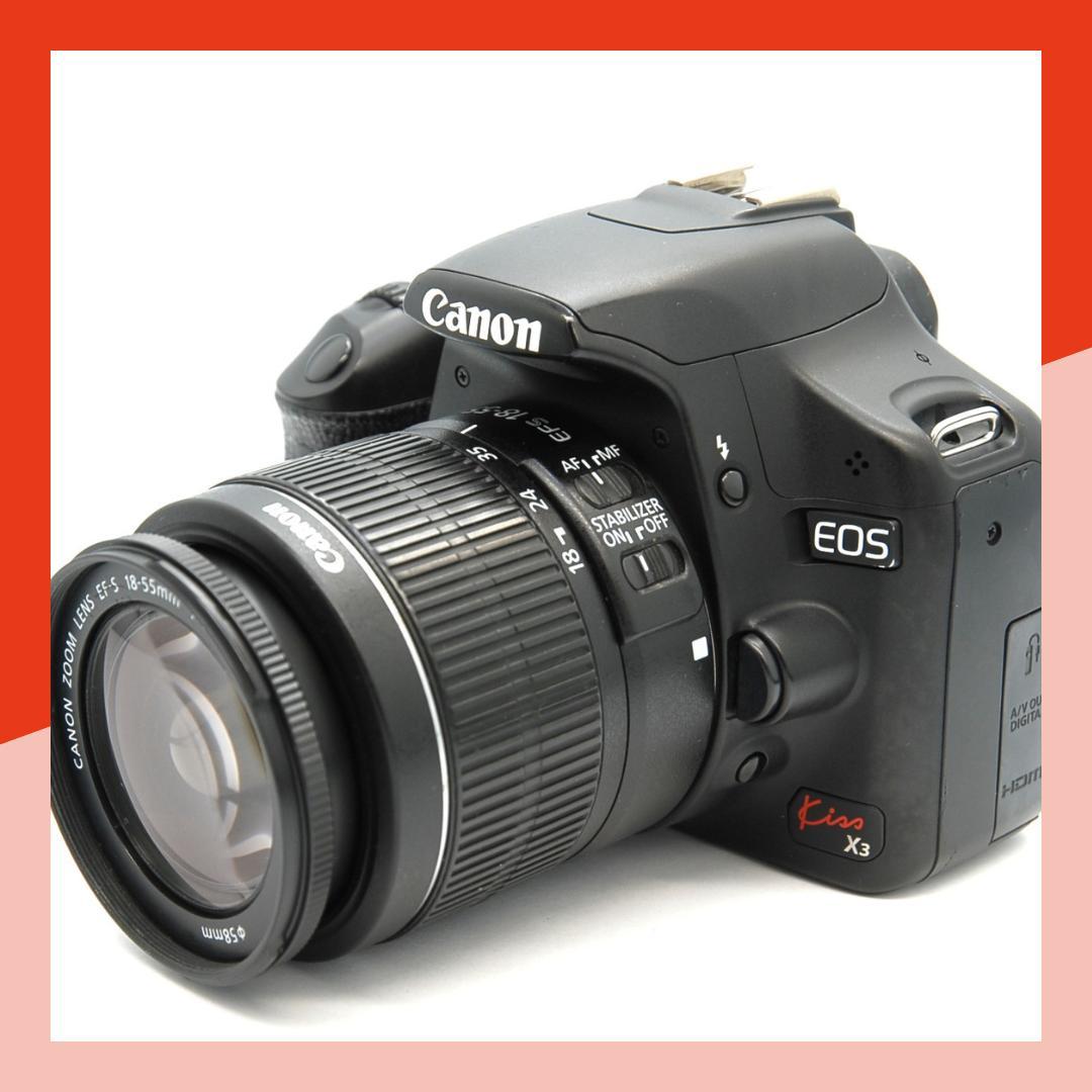 Canon EOS Kiss X3 標準レンズセット 18-55mm IS II - メルカリ