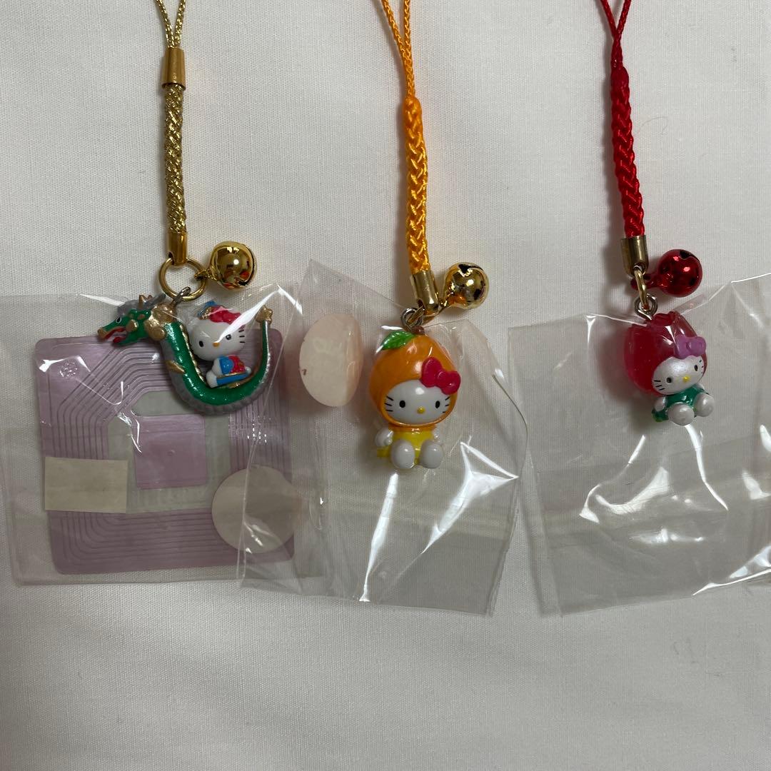 新品◆ハローキティ ご当地キティ 根付けストラップ 九州 10個セット◆匿名配送