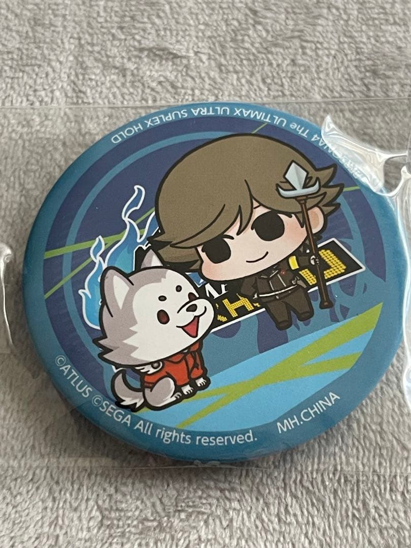 ペルソナ4 フォーチュンバッジ P4U2 缶バッジ 天田乾 コロマル