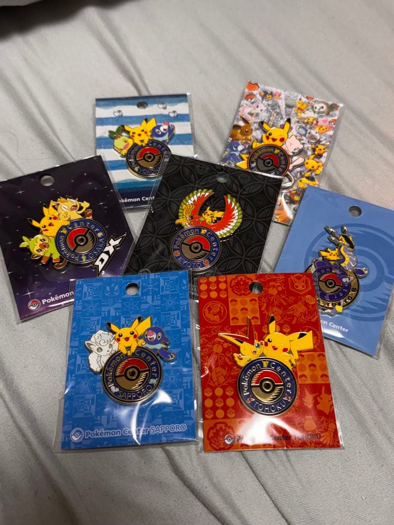 ポケモン ピンバッジ 7個セット 楽天市場】ピカチュウ ピンバッジ ピンズ ギフトボックス入り (3個