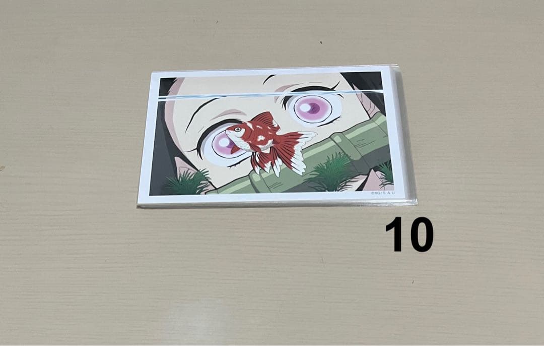 〇鬼滅の刃 場面写ブロマイド 竈門禰豆子 10枚セット