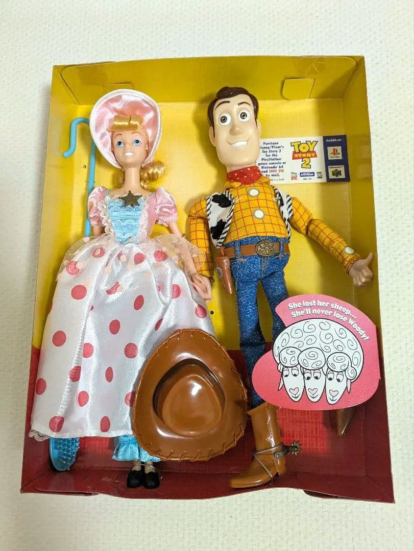 トイ・ストーリー２　ウッディ＆ボー・ピープ　フィギュア