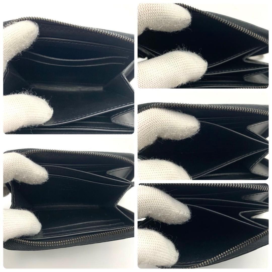 鑑定済み ルイヴィトン ジッピーパース 財布 コンパクト ケース 黒