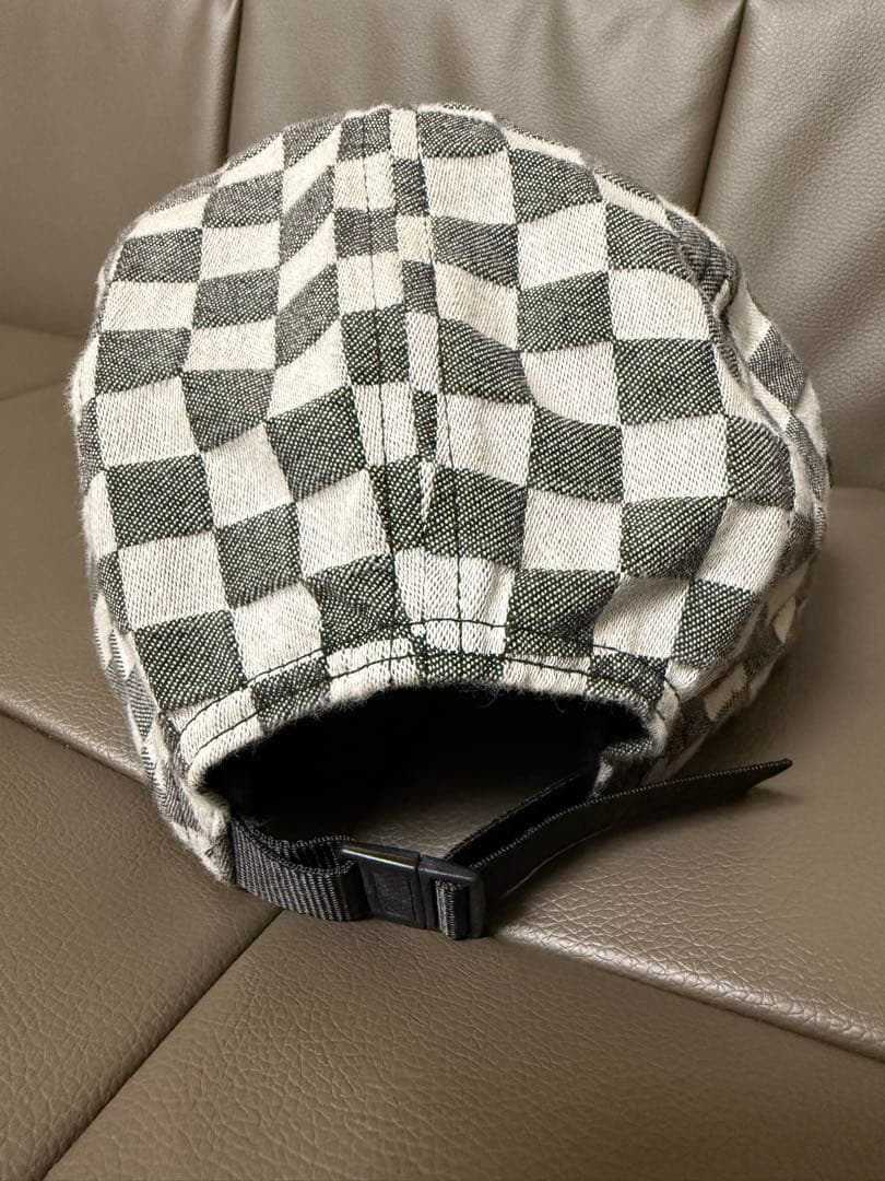 Supreme チェック柄キャップ