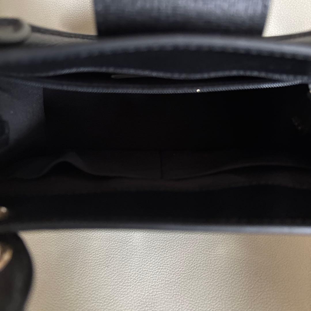 FURLA 黒 2wayハンドバッグ