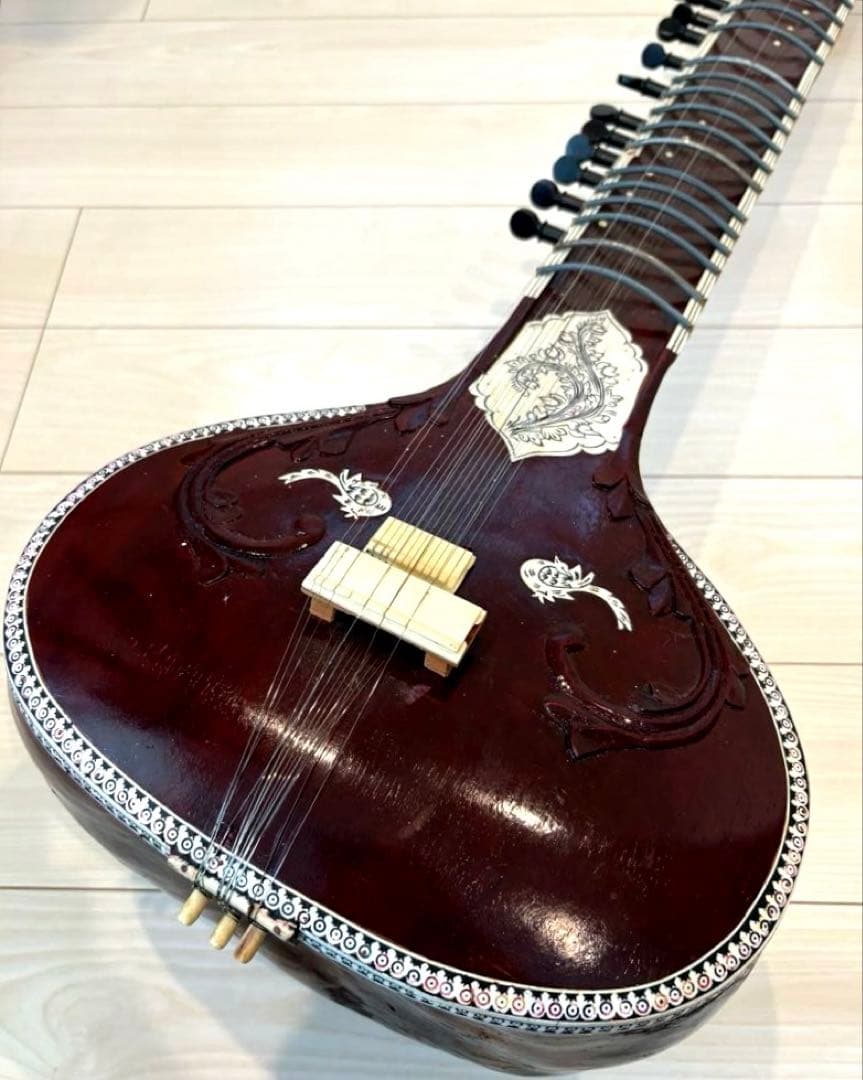 シタール インド民族楽器 アコースティックシタール SARDARFLUTE