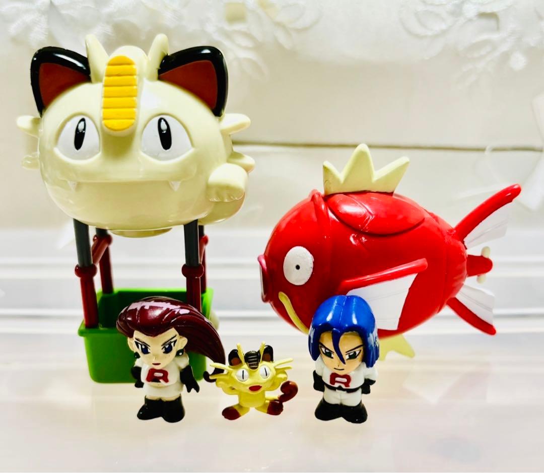 ポケモン ちびポケハウス ロケット団 のりものセット ムサシ コジロウ