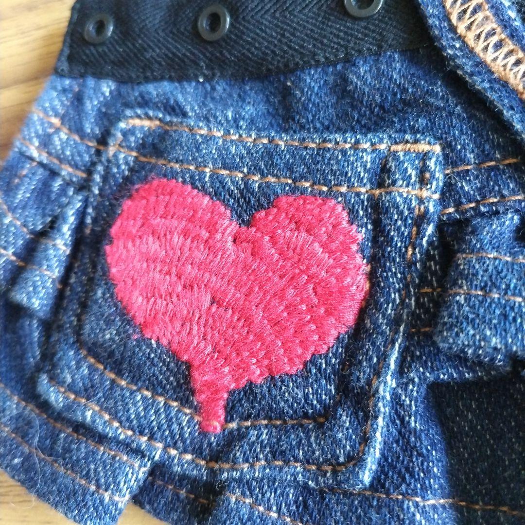 アズノウアズデワン ハートデニムスカート