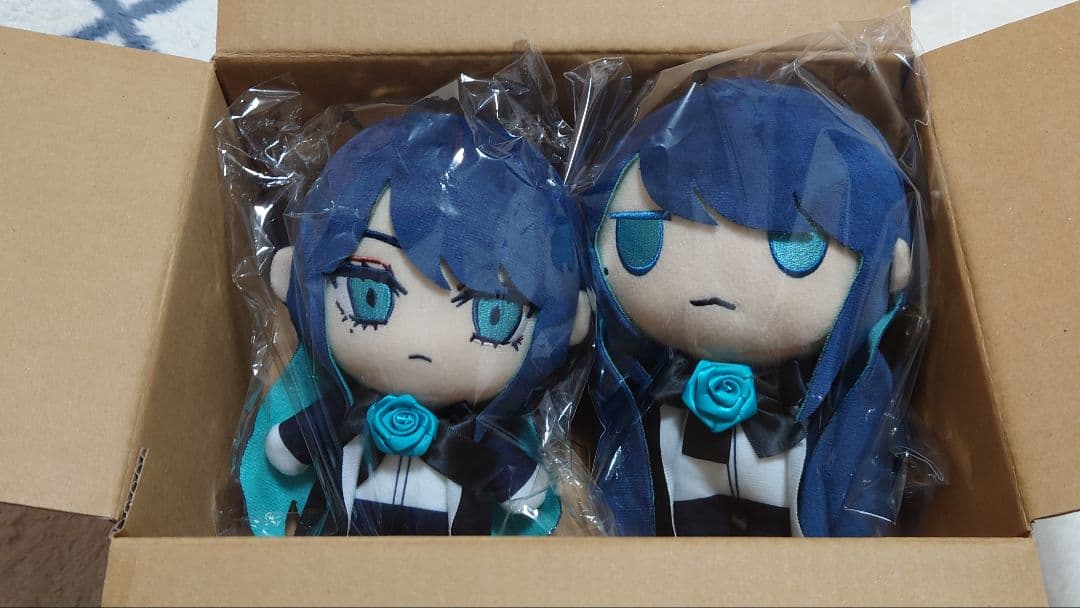 AdoちゃんぬいぐるみＡＢ 生まれましたよ おめでとうAdoちゃんぬいぐるみ A B 2個セット ado