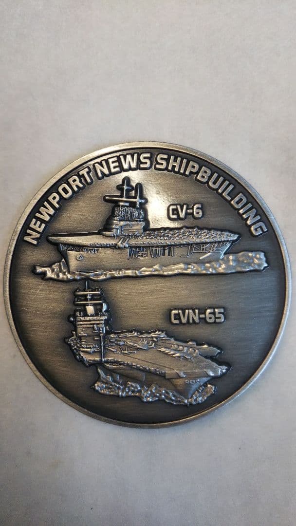 米海軍 原子力空母CVN80 エンタープライズ チャレンジコイン - メルカリ