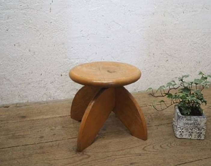 1029 ヴィンテージ 回転椅子 スツール 丸イス 店舗什器 レトロ 古道具