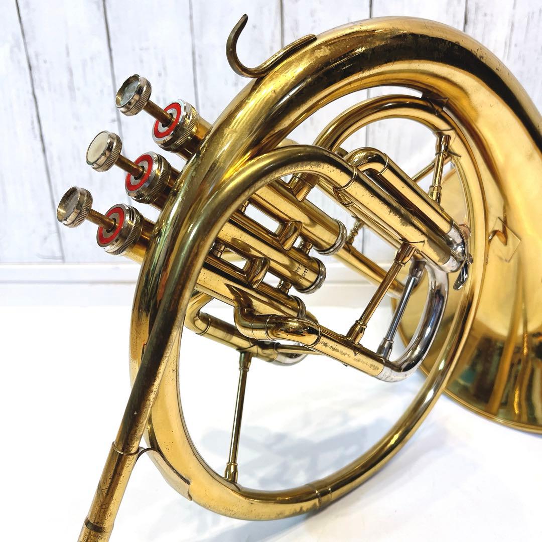 【希少】NIKKAN NO.20 フレンチホルン ニッカン　ピストンホルン