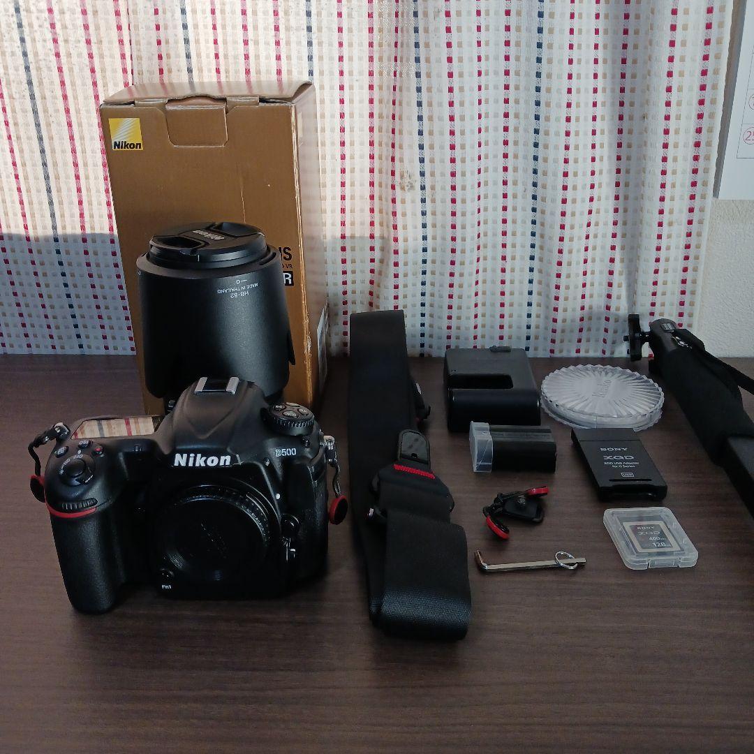 NIKON D500 + AF-P 70-300mm f4.5-5.6 セット