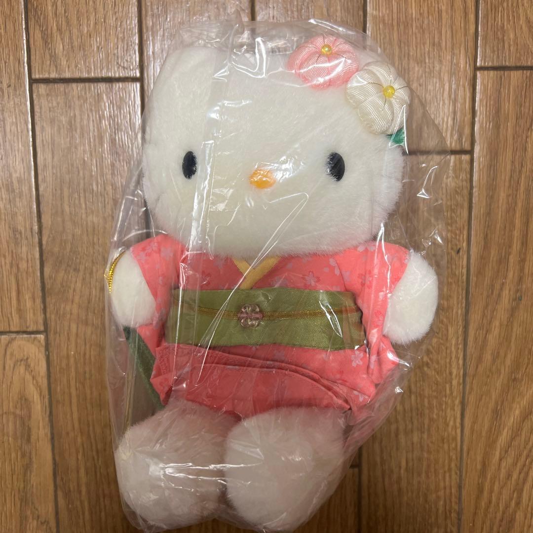 超激レアハローキティ 着物ぬいぐるみ