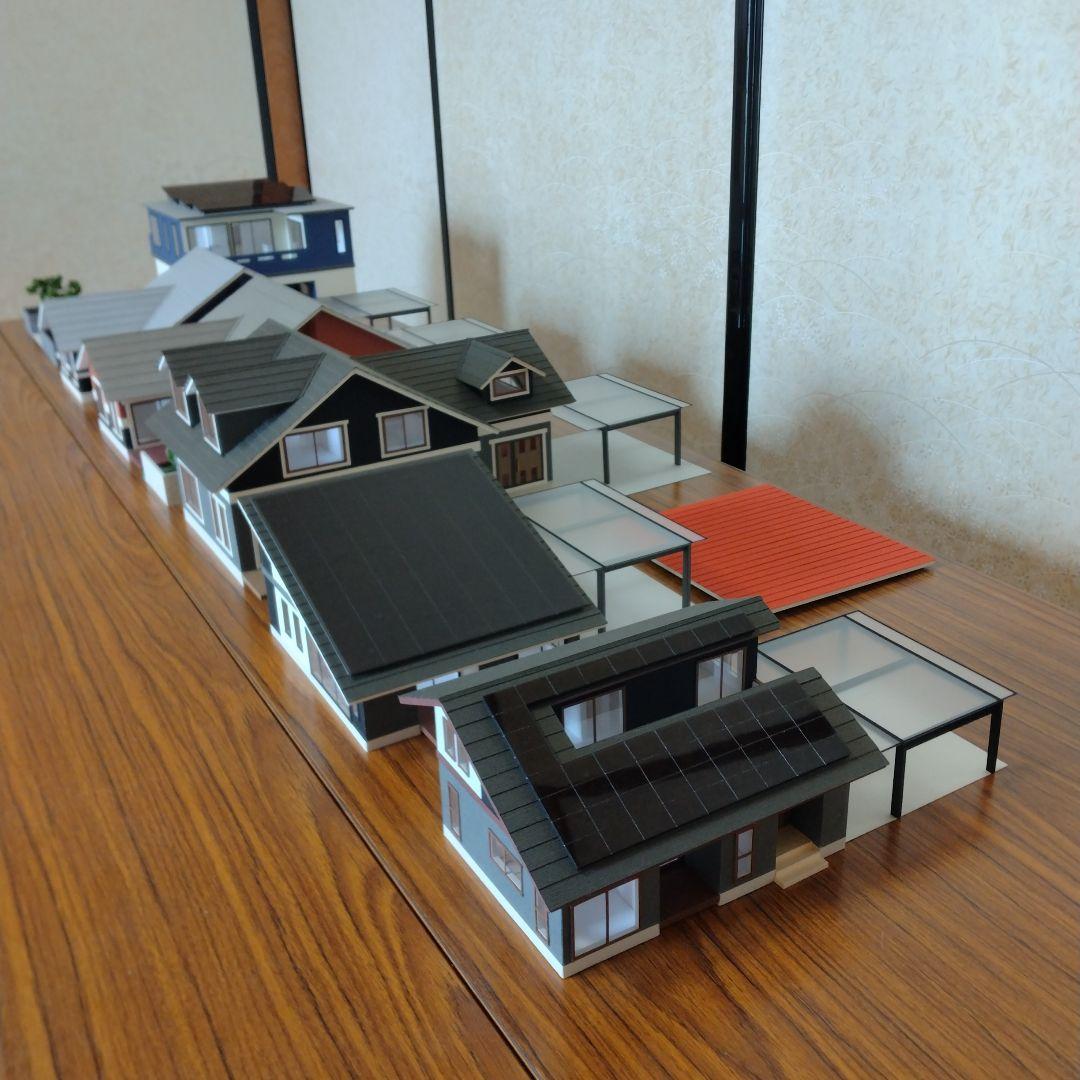 100分の1，2階建て内外模型 No.97『バルコニーでBBQ！！』 100分の1，2