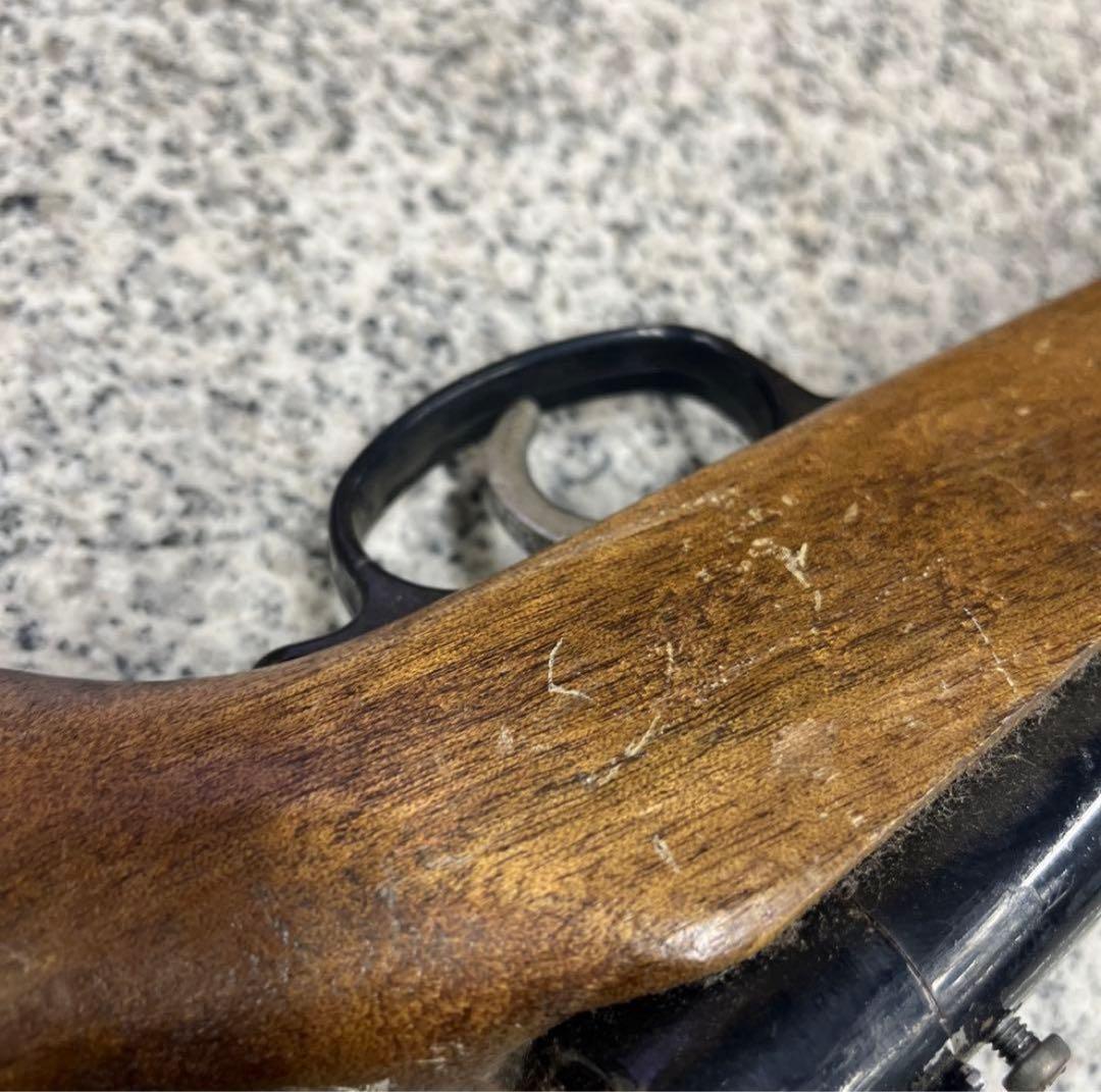 エアガン BS-52 ライフル 木製ストック 射的銃 モデルガン つづみ弾付き