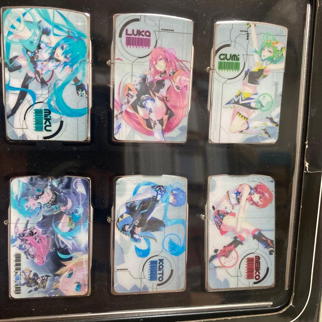 ボカロ　歌い手　イラスト　オイルライター　zippo 風　BVR4