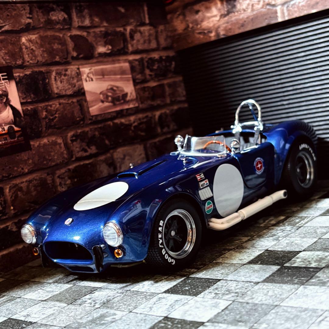ワンオフカスタム 1/18 京商 シェルビーコブラ 427S/C UPグレード版