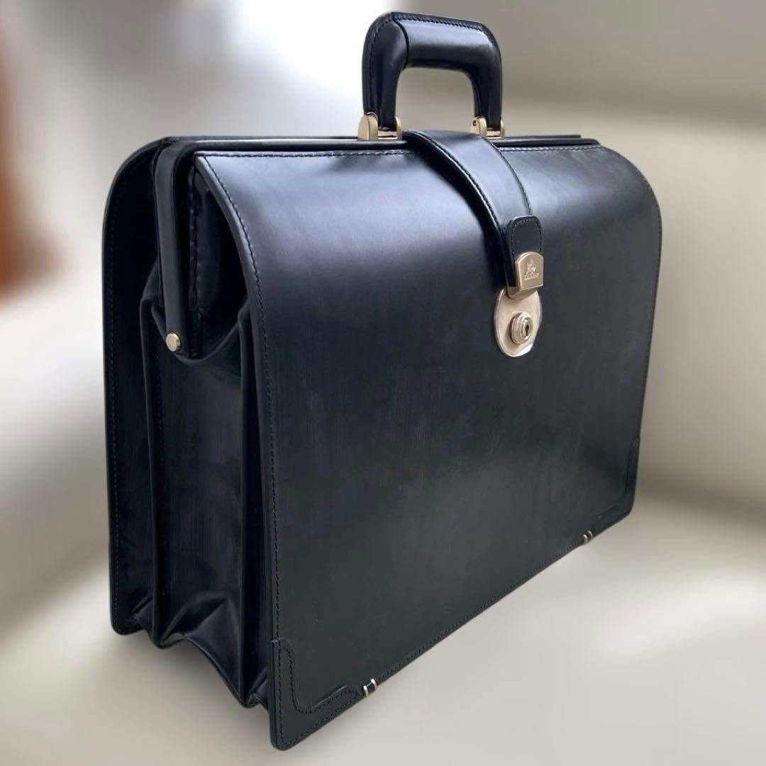 ☆新品/未使用☆ ココマイスター ブライドルレザー ダレスバック (ブラック)