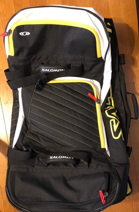 最新 サロモン 大型スキーキャリーバッグ キャスターバッグ 大型