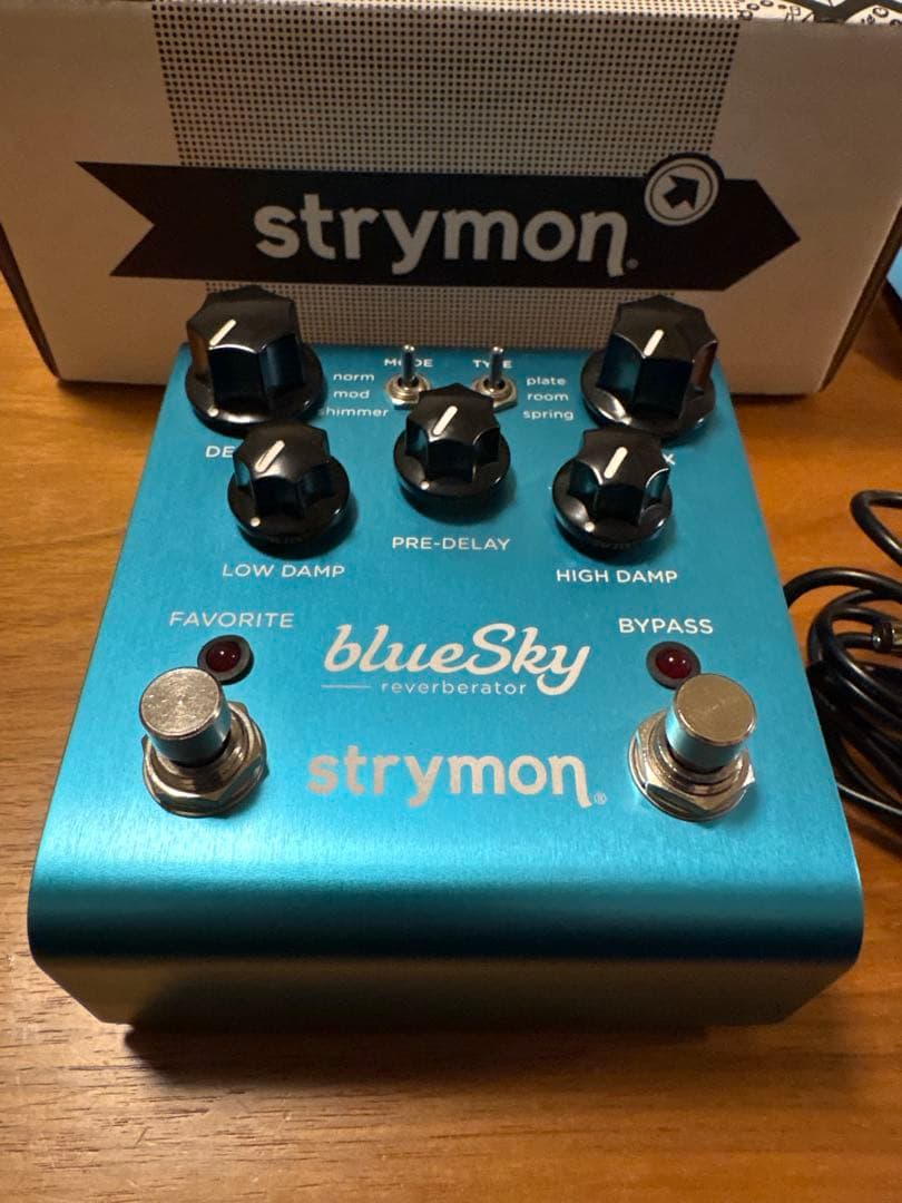 Strymon blueSky リバーブエフェクター