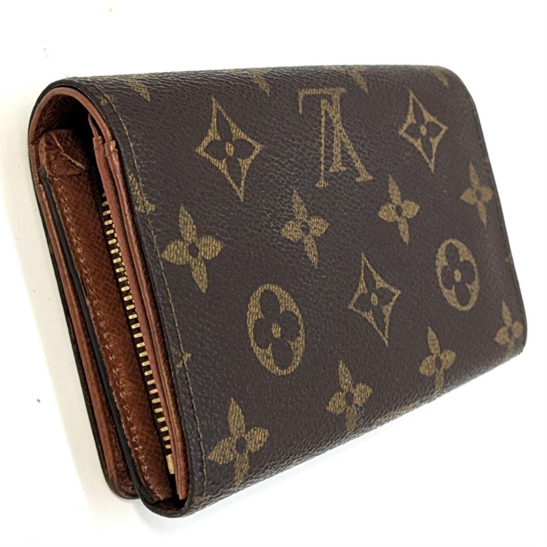 ルイヴィトン モノグラム ビエ トレゾール L字型ファスナー 折り財布 B36