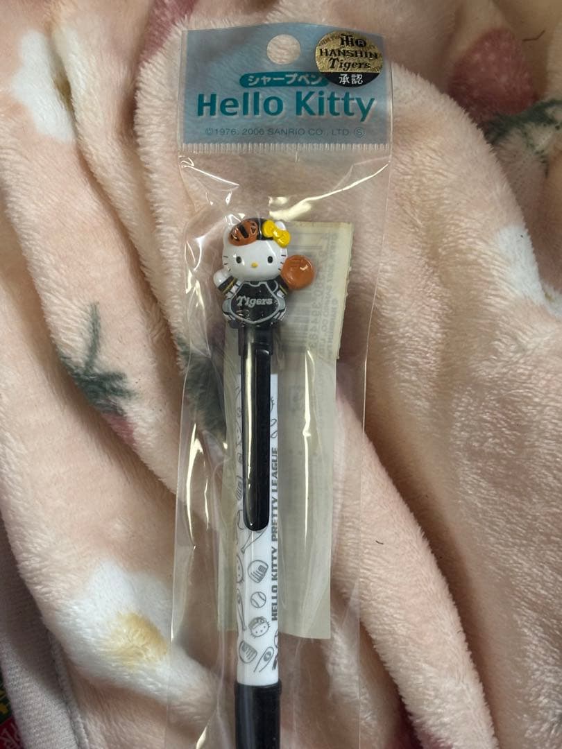 ハローキティ☆ご当地限定 シャーペン＆阪神タイガース承認シャーペン