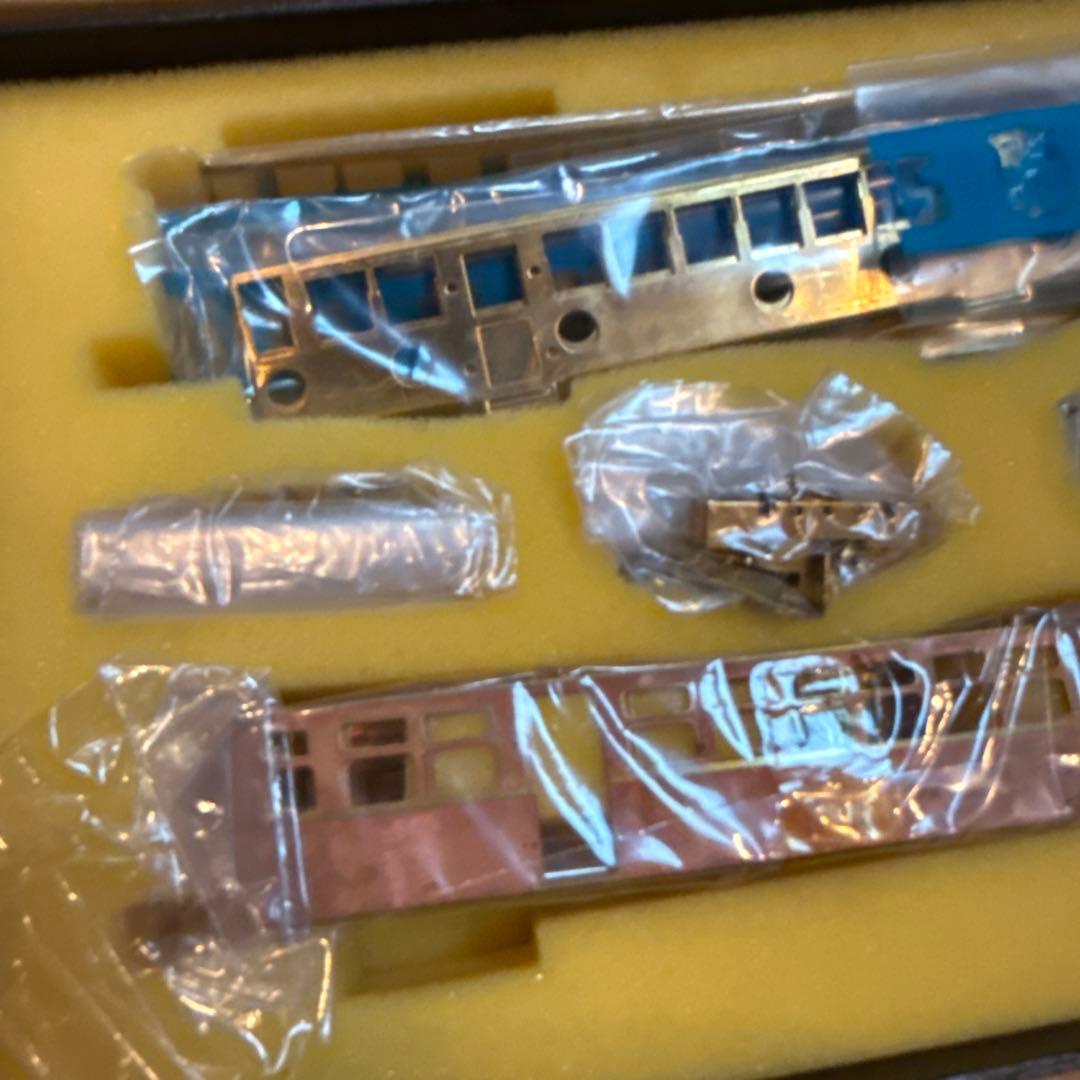 ぷろじぇくと80 下津井電鉄 モハ102＋クハ23 未組立キットHOナロー